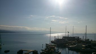 Mediterranean sea in the Croatia