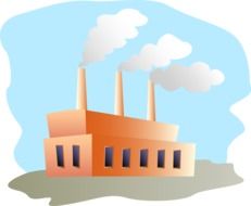 factory building drawing