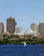 Skyline of Boston Massachusetts