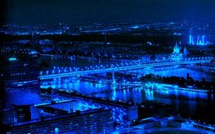 extraordinarily beautiful blue city