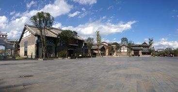 Landscape of the ancient town