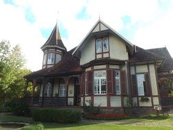 old wooden house in Brazil