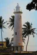 new lighthouse on a coast