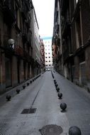 buildings on a narrow street
