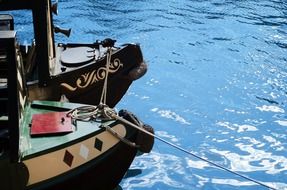 traditional boats on the water