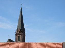 l C3 BCneburg roofs church building