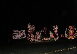 Christmas light effects