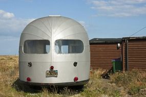 ancient airstream caravan