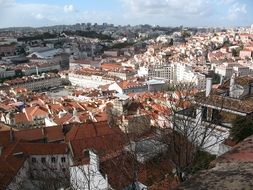 cityscape in Lisbon