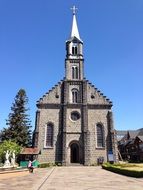 extraordinarily beautiful stone church