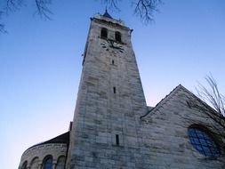 church steeple on the schlossberg
