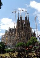 Basilica and Expiatory Church of the Holy Family in Barcelona
