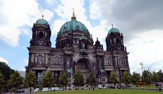 view of berlin cathedral