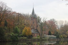 medieval building in Belgium