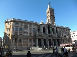 Santa Maria building in Rome