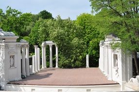 Summer amphitheater in Warsaw