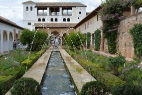 alhambra andalusia castle landscape