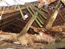 home crash roof truss