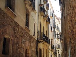 street with buildings in spain