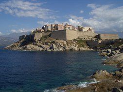 Calvi citadel in Corsica