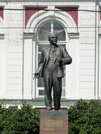 Lenin monument in Russia