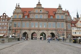 old building in Gdansk, Poland