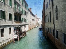 venice postcard