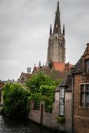 medieval town in Flanders