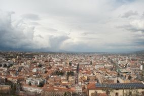 italy city panoramic dramatic view