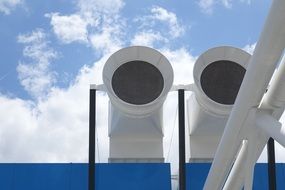 forced ventilation air duct