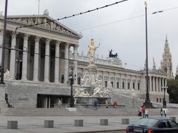 parliament building in vienna