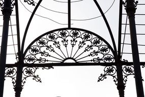 wrought iron construction