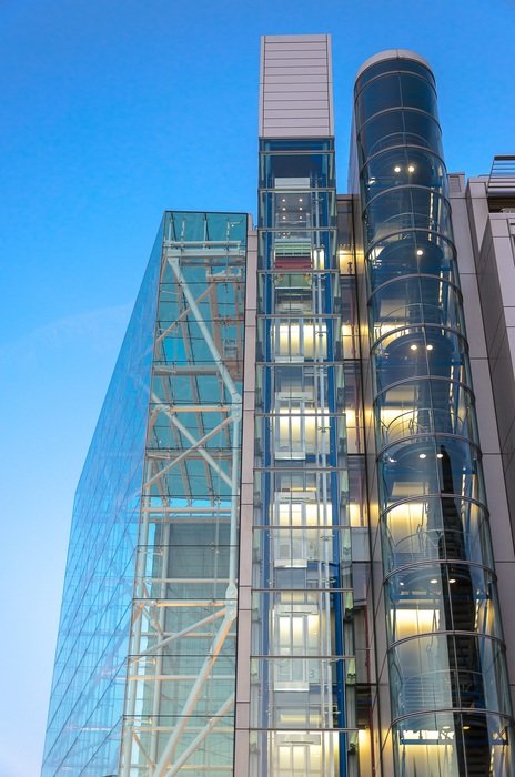 beautiful office building