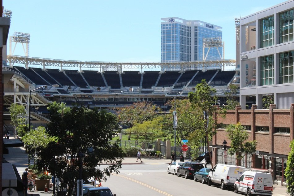 downtown of San Diego, US