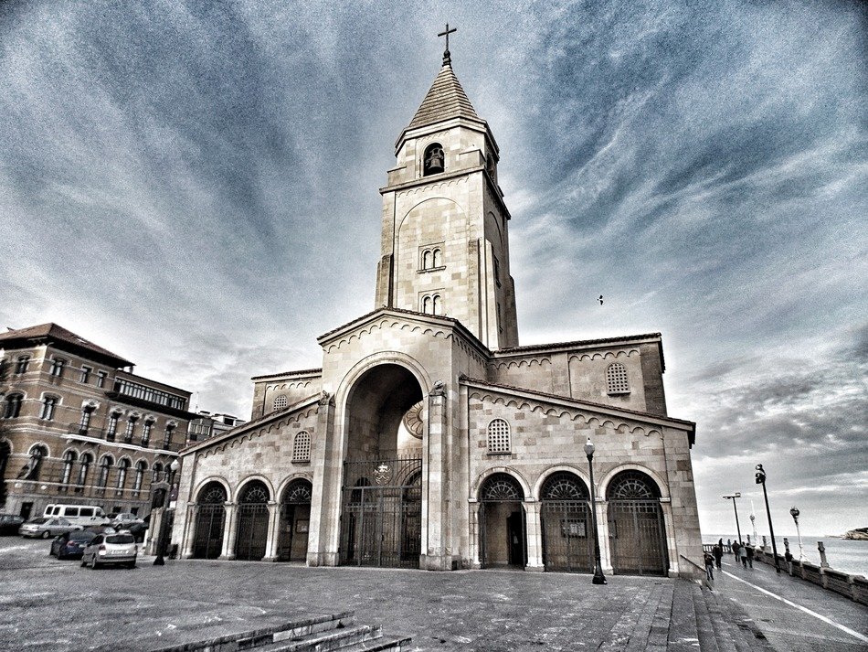 asturias architecture church