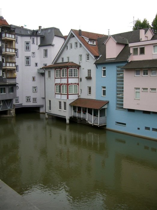 Neckar canal in small venice