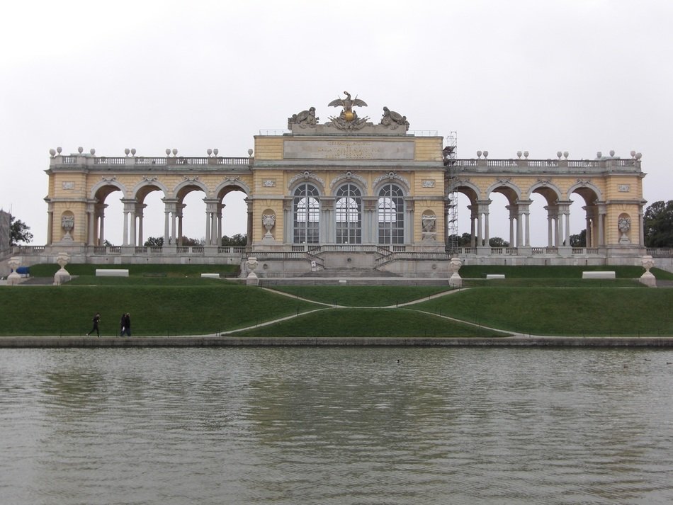 building in a park in Vienna