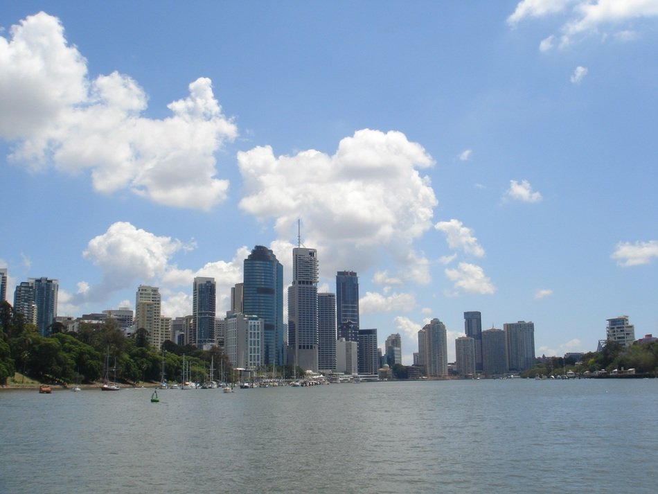 panorama of Brisbane