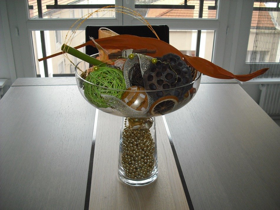 decoration on the table