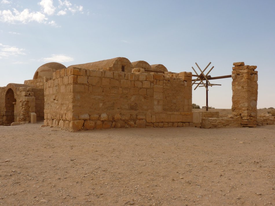 deserted fortress of Quseir-Amr