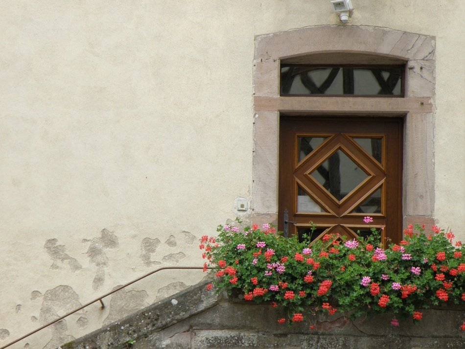Entrance to the house
