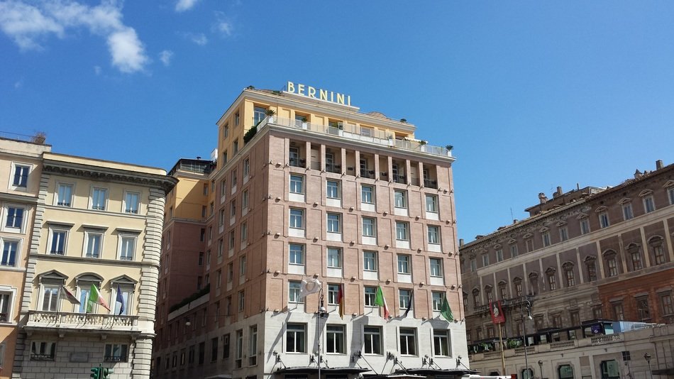 hotel building in Rome