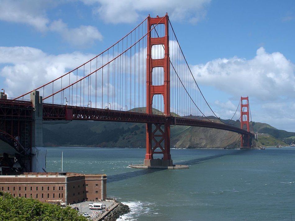 golden gate bridge california usa