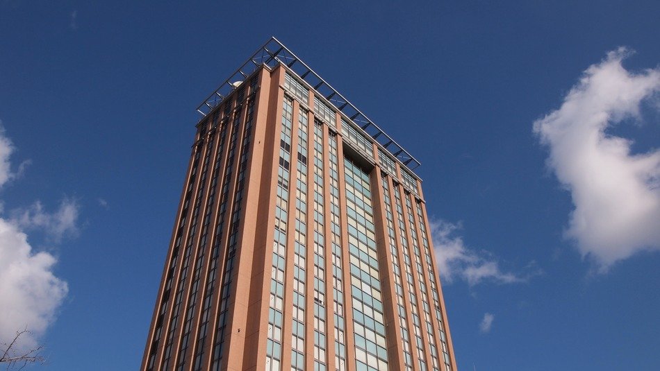 Bottow view of High tower