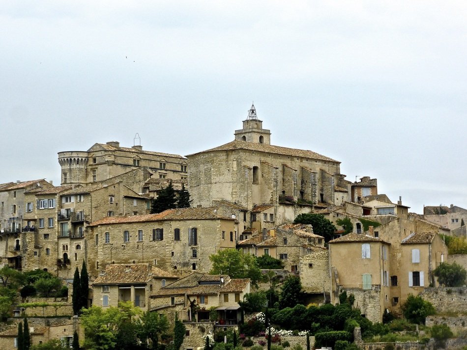 medieval church on the mountain