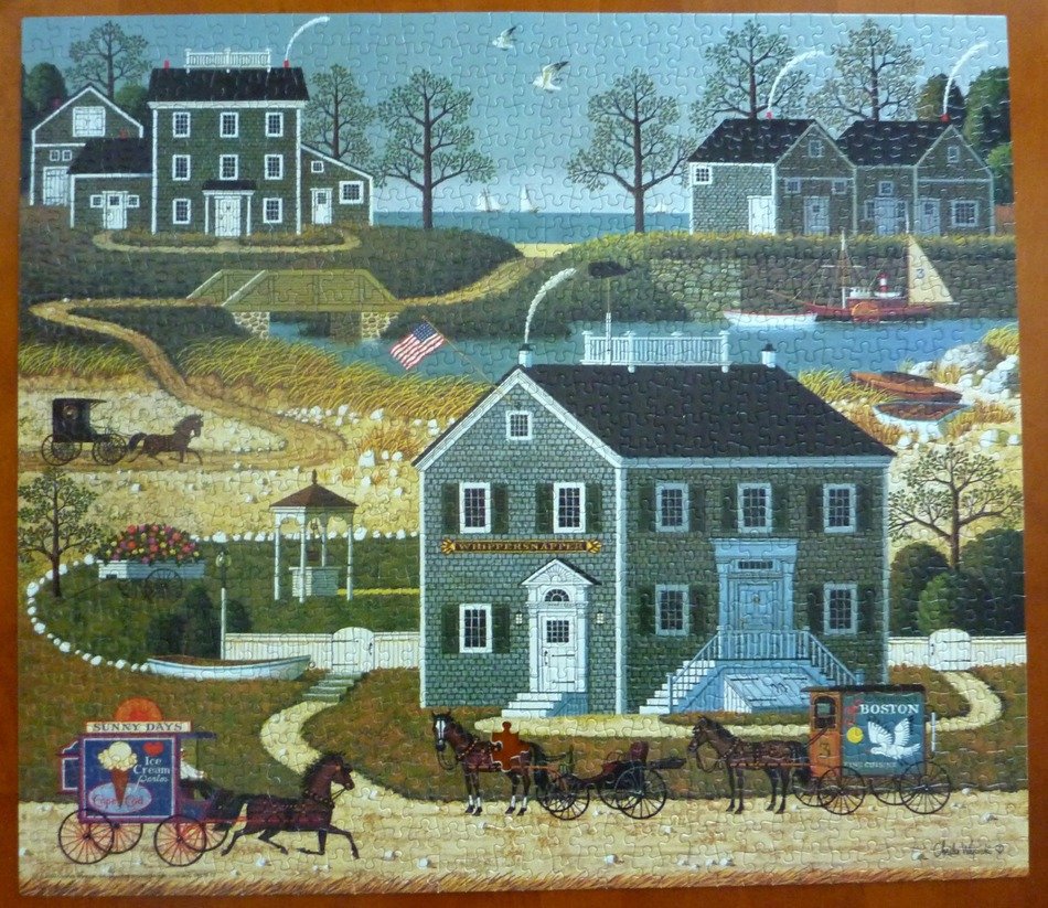 picturesque historic puzzle