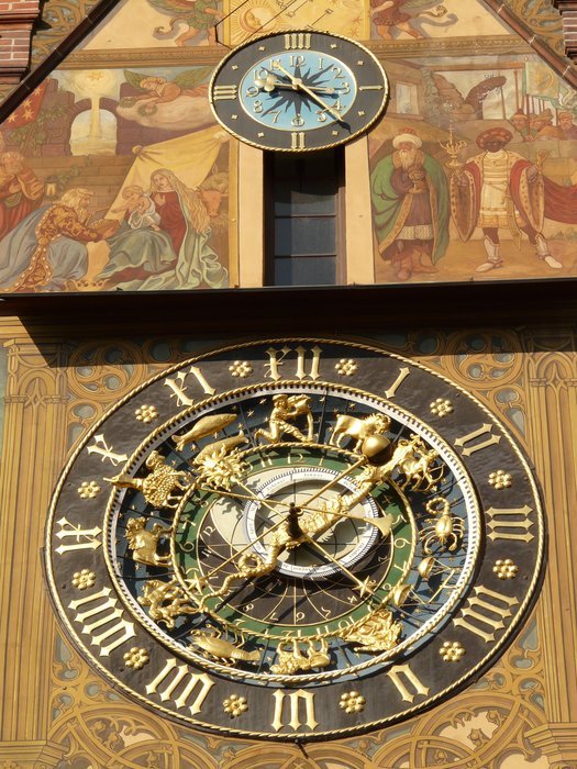 view of the astronomical clock