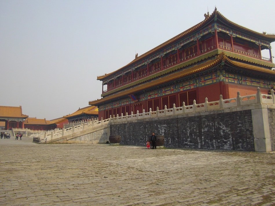 Architecture of the forbidden city in China