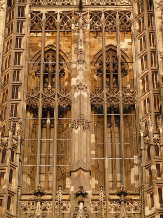 Church facade in Münster