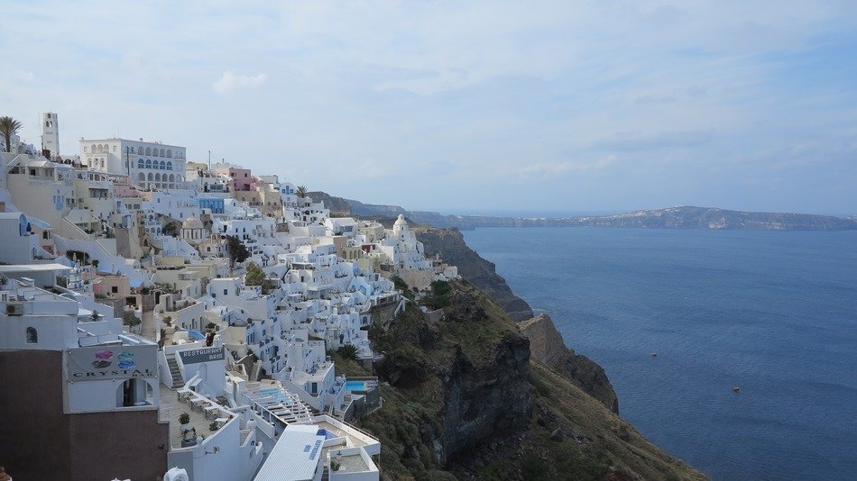 Santorini in Greece